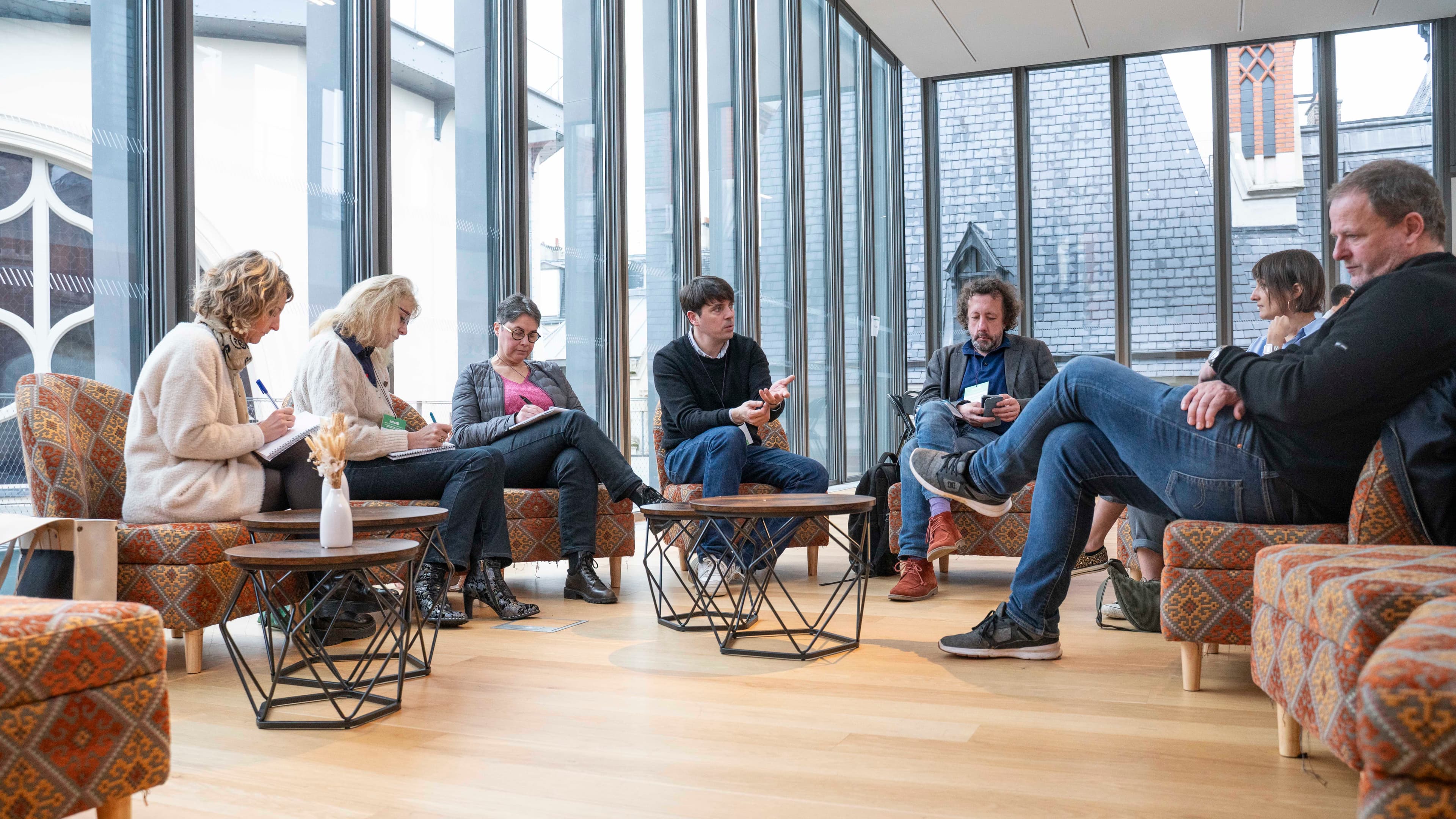 Evenement institutionnel filme a Paris.